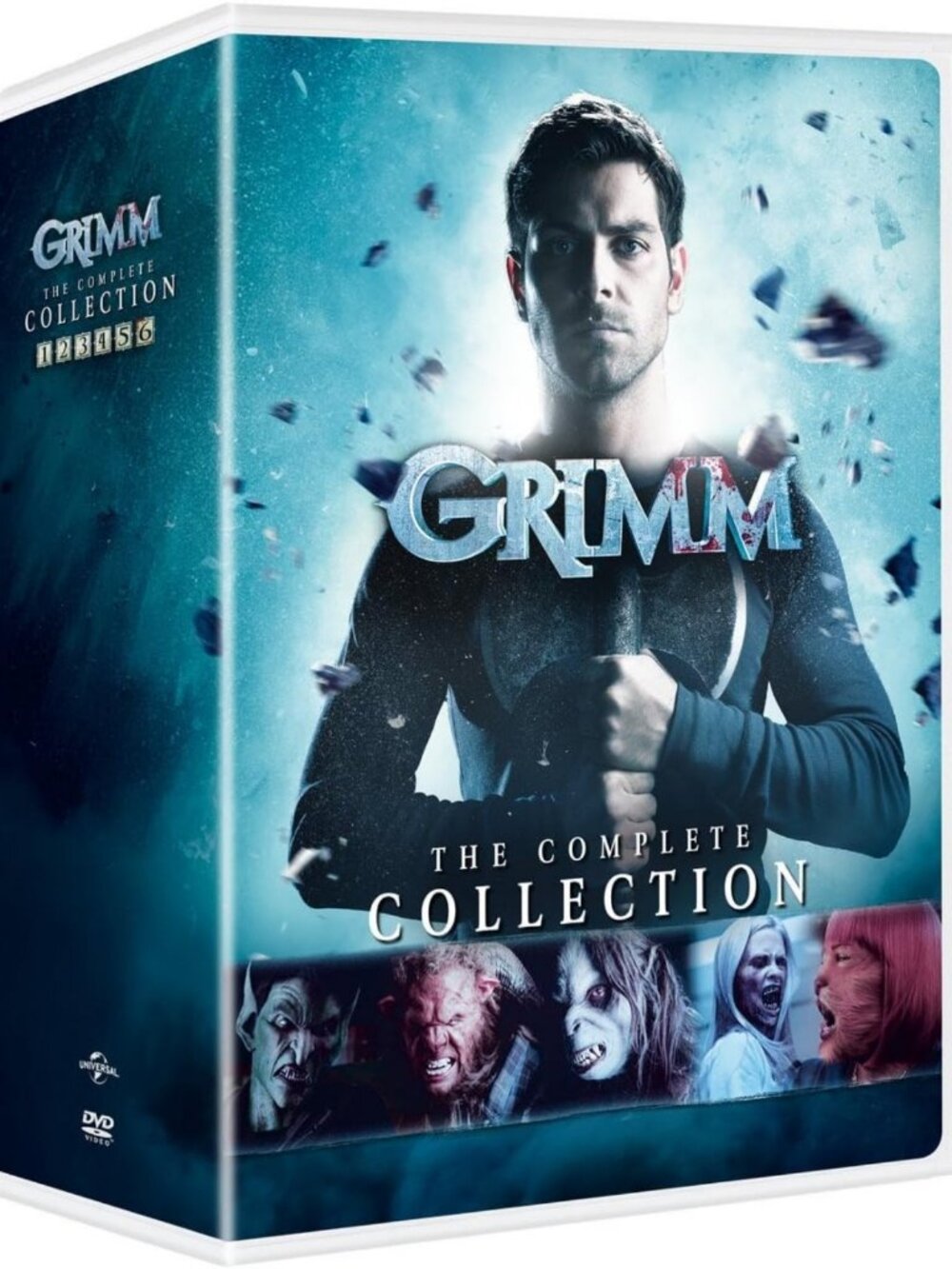 Complete Grimm Series DVD Set | All Seasons, Thrilling Episodes, Collector's